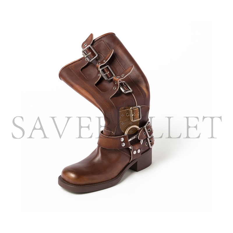 MIU MIU LEATHER BOOTS 5W792D MIU MIU LEATHER BOOTS 5W792D